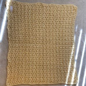 Crocheted throw